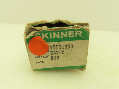 Honeywell Skinner V5D31950 Solenoid Valve 3-Way NC 24VDC 75 PSI 1/8" NPT