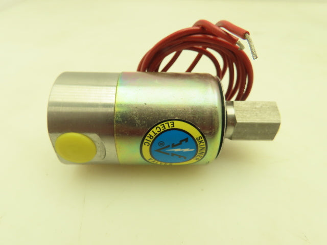 Honeywell Skinner V5D31950 Solenoid Valve 3-Way NC 24VDC 75 PSI 1/8" NPT