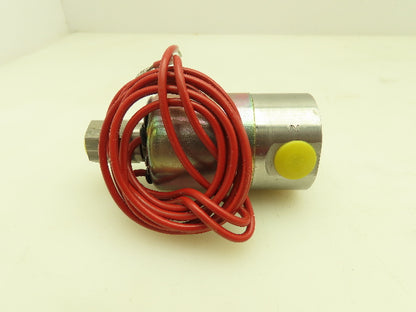 Honeywell Skinner V5D31950 Solenoid Valve 3-Way NC 24VDC 75 PSI 1/8" NPT