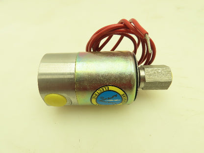 Honeywell Skinner V5D31950 Solenoid Valve 3-Way NC 24VDC 75 PSI 1/8" NPT
