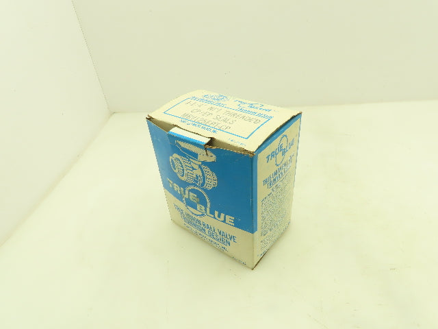 Plastic-o-matic MBV125EPT-CP True Blue 1-1/4" NPT Threaded Union Ball Valve EPDM