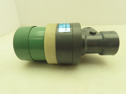 Plast-o-matic DAS7B32G58 Solenoid Valve 2 Way NC 120V 40 PSI 1-1/4" NPT