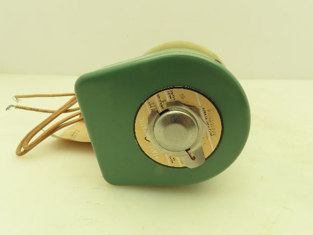 Plast-o-matic DAS7B32G58 Solenoid Valve 2 Way NC 120V 40 PSI 1-1/4" NPT