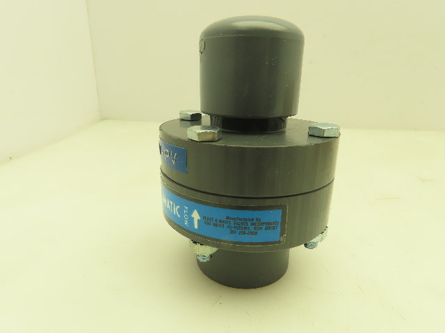 Plast-o-matic VB075V-PV Vacuum Breaker 3/4" NPT Viton Seals PVC