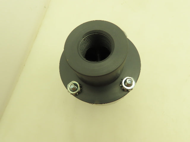 Plast-o-matic VB075V-PV Vacuum Breaker 3/4" NPT Viton Seals PVC