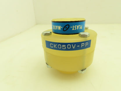 Plast-o-matic CK050V-PP Check Valve 1/2" NPT
