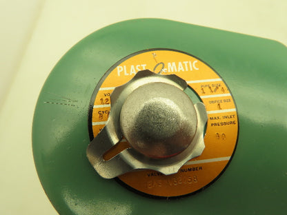 Plast-o-matic EAS7V32G58 Solenoid Valve 2-Way NC 120V 40 PSI 1-1/4" NPT