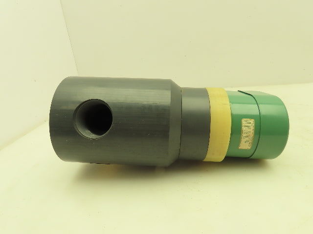Plast-o-matic EAS7V32G58 Solenoid Valve 2-Way NC 120V 40 PSI 1-1/4" NPT