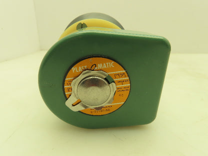 Plast-o-matic EAS7V32G58 Solenoid Valve 2-Way NC 120V 40 PSI 1-1/4" NPT