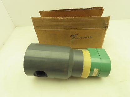 Plast-o-matic EAS7V32G58 Solenoid Valve 2-Way NC 120V 40 PSI 1-1/4" NPT