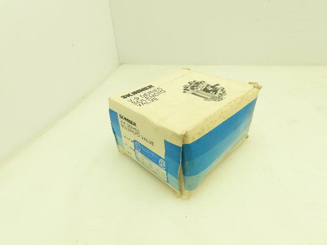 Honeywell Skinner V933LEH2050 Solenoid Valve 4-Way NC 120V 50 PSI 1/4" NPT