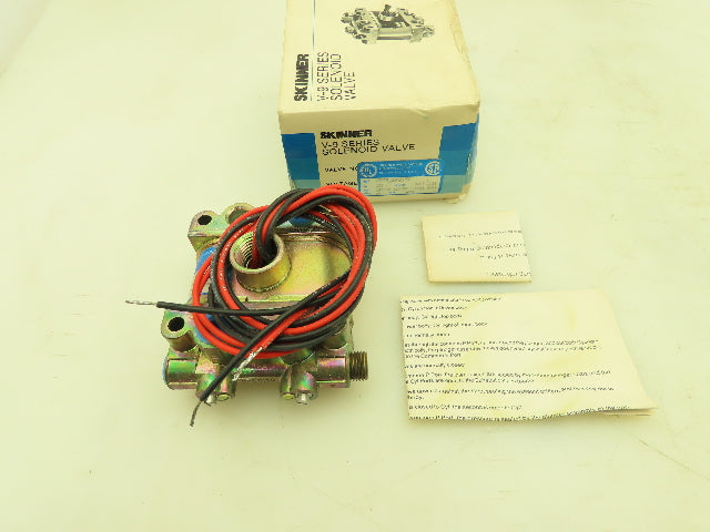 Honeywell Skinner V933LEH2050 Solenoid Valve 4-Way NC 120V 50 PSI 1/4" NPT
