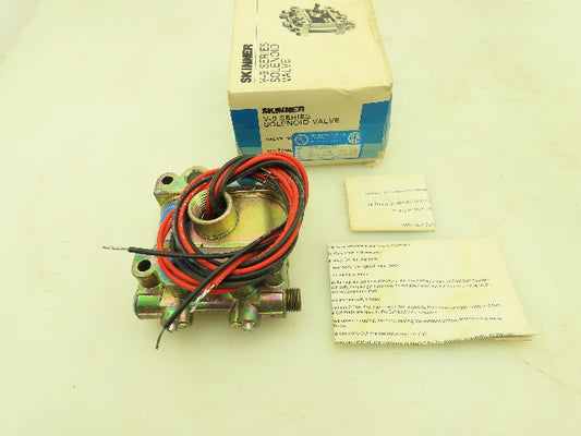 Honeywell Skinner V933LEH2050 Solenoid Valve 4-Way NC 120V 50 PSI 1/4" NPT