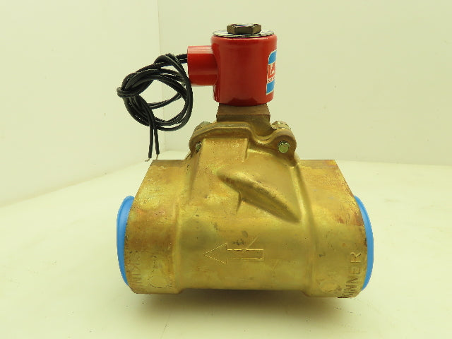 Skinner 2LF2HB8127 Lancer Solenoid Valve 2-Way NC 120V 5-125PSI 1-1/2" NPT