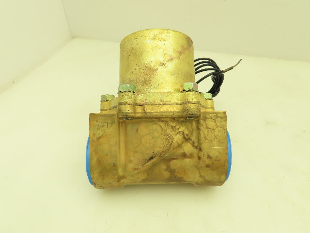 Skinner 2LF2HB8127 Lancer Solenoid Valve 2-Way NC 120V 5-125PSI 1-1/2" NPT
