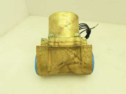 Skinner 2LF2HB8127 Lancer Solenoid Valve 2-Way NC 120V 5-125PSI 1-1/2" NPT