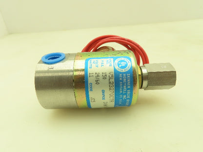 Honeywell Skinner V5L23270 Solenoid Valve 3-Way NC On/Off 120V 150 PSI 1/4"NPT