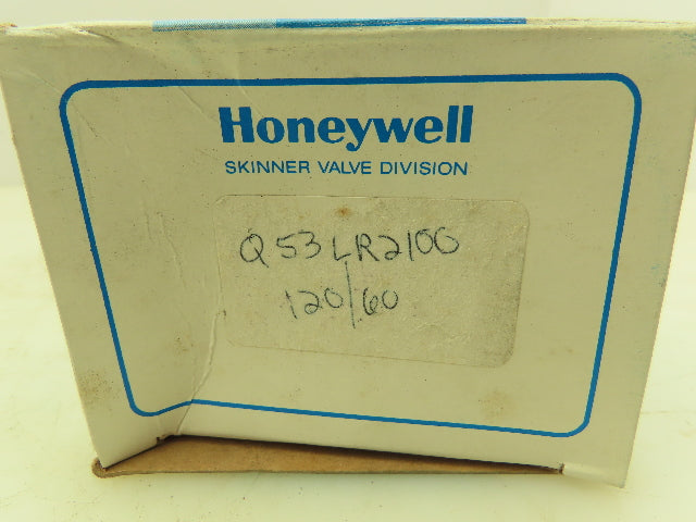 Skinner Q53LR2100 Solenoid Valve 3-Way NC 120VAC 100 PSI 1/8" NPT Quick Exhaust