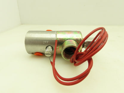 Skinner Q53LR2100 Solenoid Valve 3-Way NC 120VAC 100 PSI 1/8" NPT Quick Exhaust