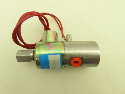 Skinner Q53LR2100 Solenoid Valve 3-Way NC 120VAC 100 PSI 1/8" NPT Quick Exhaust
