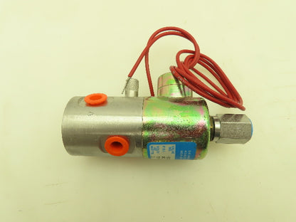 Skinner Q53LR2100 Solenoid Valve 3-Way NC 120VAC 100 PSI 1/8" NPT Quick Exhaust