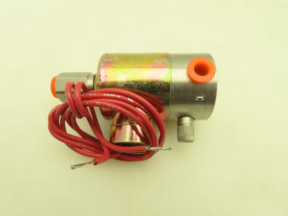 Parker Skinner V5D16615 Solenoid Valve 3-Way NC On/Off 240V 100 PSI 1/8"NPT