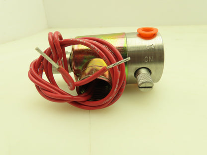 Parker Skinner V5D16615 Solenoid Valve 3-Way NC On/Off 240V 100 PSI 1/8"NPT