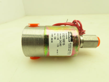 Parker Skinner V5D16615 Solenoid Valve 3-Way NC On/Off 240V 100 PSI 1/8"NPT