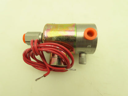 Parker Skinner V5D16615 Solenoid Valve 3-Way NC On/Off 240V 100 PSI 1/8"NPT