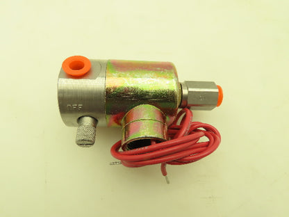 Parker Skinner V5D16615 Solenoid Valve 3-Way NC On/Off 240V 100 PSI 1/8"NPT