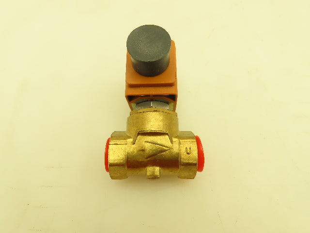 Honeywell Skinner 703N3N1C Brass Solenoid Valve 2-Way NC 120V 3-150 PSI 3/8" NPT