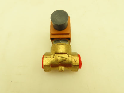 Honeywell Skinner 703N3N1C Brass Solenoid Valve 2-Way NC 120V 3-150 PSI 3/8" NPT