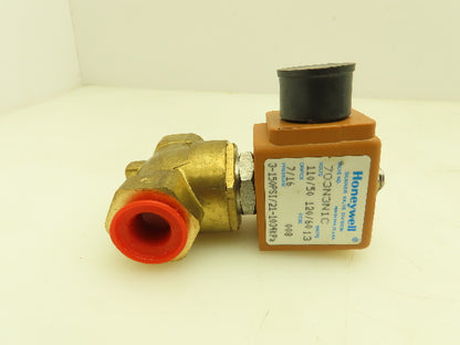 Honeywell Skinner 703N3N1C Brass Solenoid Valve 2-Way NC 120V 3-150 PSI 3/8" NPT