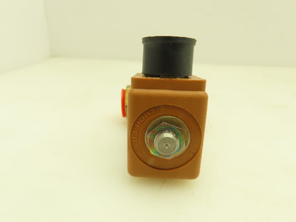 Honeywell Skinner 703N3N1C Brass Solenoid Valve 2-Way NC 120V 3-150 PSI 3/8" NPT