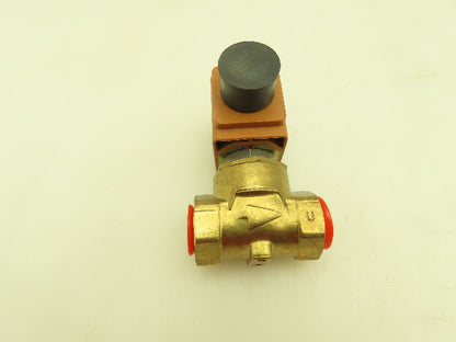 Honeywell Skinner 703N3N1C Brass Solenoid Valve 2-Way NC 120V 3-150 PSI 3/8" NPT