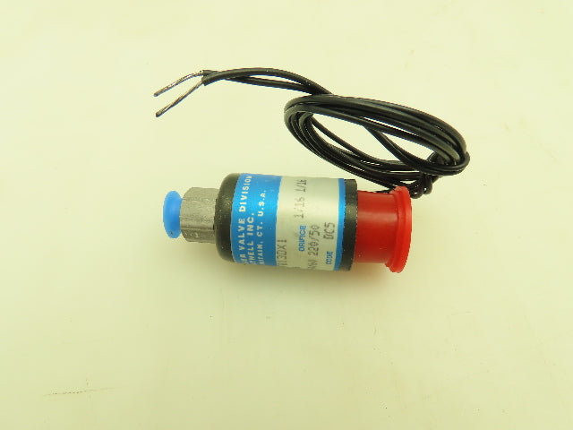 Honeywell Skinner PFB13DX1 Solenoid Valve PFB Series 240V 75 PSI 1/8" NPT