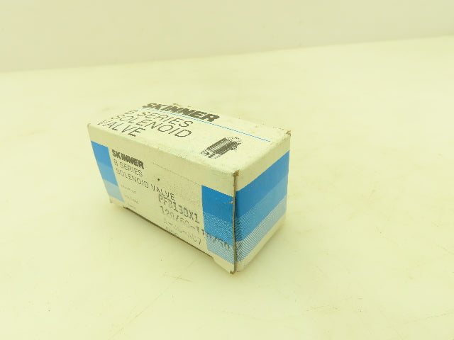 Honeywell Skinner PFB13DX1 Solenoid Valve PFB Series 120V 75 PSI 1/8" NPT