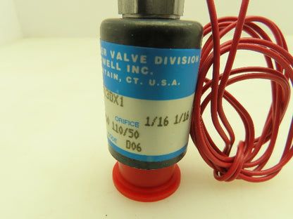 Honeywell Skinner PFB13DX1 Solenoid Valve PFB Series 120V 75 PSI 1/8" NPT
