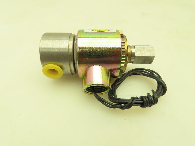 Skinner X5H51850 Solenoid Valve 3-Way NC 24VDC 75 PSI 1/4" NPT