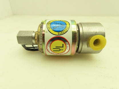 Skinner X5H51850 Solenoid Valve 3-Way NC 24VDC 75 PSI 1/4" NPT