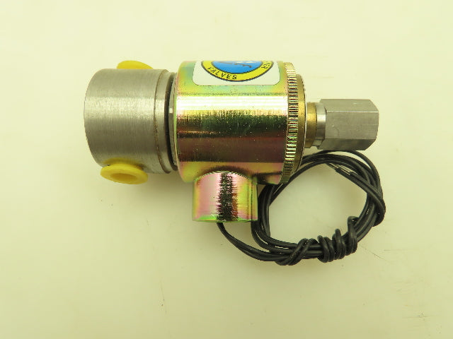 Skinner X5H51850 Solenoid Valve 3-Way NC 24VDC 75 PSI 1/4" NPT