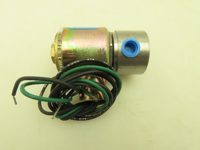 Honeywell Skinner X5L-56120 Solenoid Valve 2-Way NC 120V 15 PSI 1/4" NPT