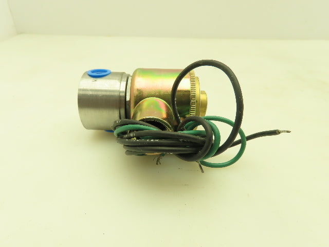 Honeywell Skinner X5L-56120 Solenoid Valve 2-Way NC 120V 15 PSI 1/4" NPT