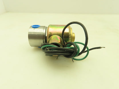 Honeywell Skinner X5L-56120 Solenoid Valve 2-Way NC 120V 15 PSI 1/4" NPT