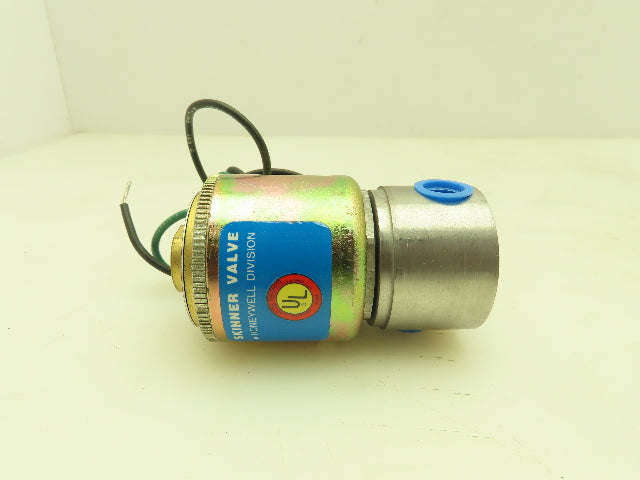 Honeywell Skinner X5L-56120 Solenoid Valve 2-Way NC 120V 15 PSI 1/4" NPT
