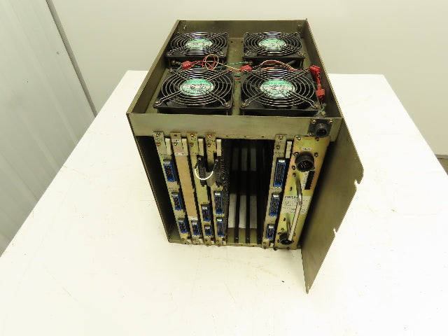 Okuma OPUS 5000 CPU/IF Rack IIB E7191-090-002 w/cards Okuma LB15 Turning Center