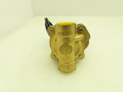 Honeywell Skinner 708N71A1BN Solenoid Valve 2-Way NO 240V 5-125 PSI 3/8" NPT