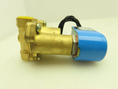 Honeywell Skinner 708N71A1BN Solenoid Valve 2-Way NO 240V 5-125 PSI 3/8" NPT
