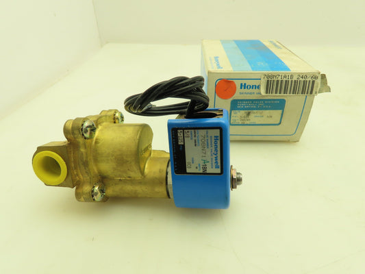 Honeywell Skinner 708N71A1BN Solenoid Valve 2-Way NO 240V 5-125 PSI 3/8" NPT