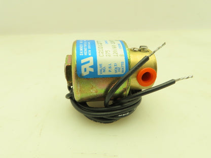 Honeywell Skinner C2DD1277 Solenoid Valve 2-Way NC 120V 275 PSI 1/8" NPT